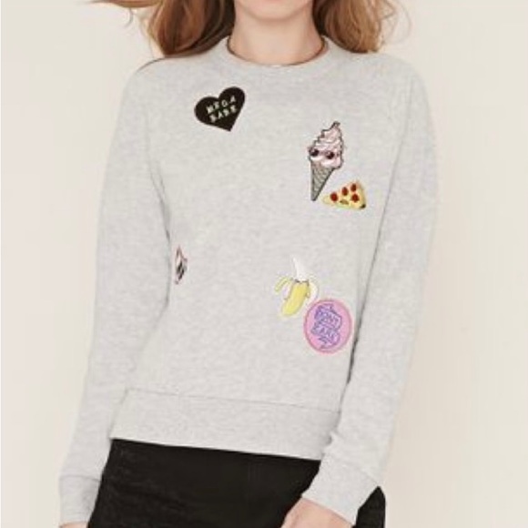 Forever 21 Embroidered Sweatshirt - Picture 1 of 16